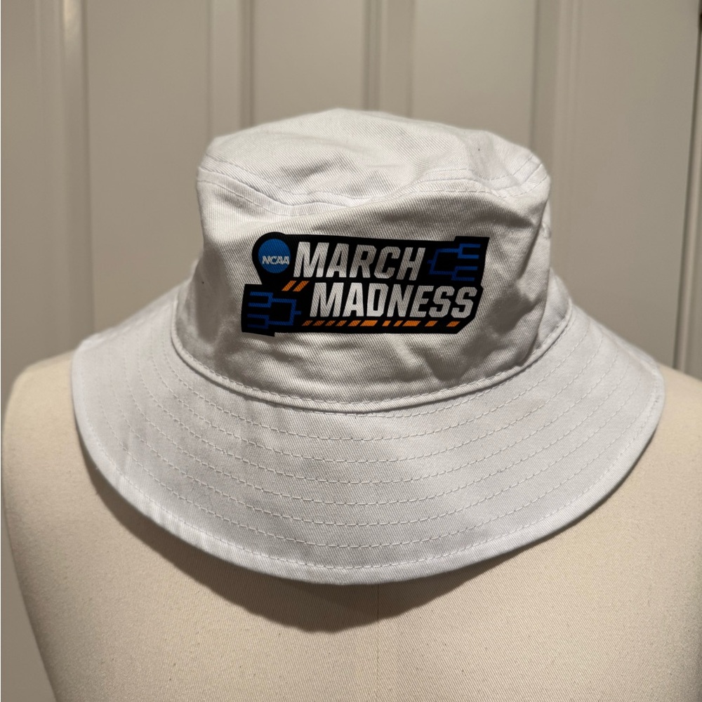 White March Madness Bucket Hat
